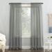 No. 918 Juliette Voile Sheer Rod Pocket Curtain Panel (Single Curtain Panel Only) Adult