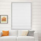 Arlo Blinds Thermal Room Darkening Cordless Fabric Roman Shades Color: White Size: 35 W X 60 H