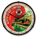 1603639 Northern Pacific clock - Made in USA