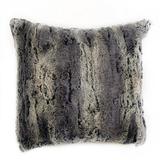 Plutus Blue Soft Plush Animal Faux Fur Luxury Throw Pillow