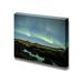 Canvas Prints Wall Art - Beautiful Scenery/Landscape Northern Lights Above Iceland | Modern Wall Decor/Home Decoration Stretched Gallery Canvas Wrap Giclee Print & Ready to Hang - 24 x 36&q