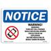 OSHA Notice Signs - Warning! Turn Off Cell Phones Sign With Symbol | Extremely Durable Made in the USA Signs or Heavy Duty Vinyl label | Protect Your Warehouse & Business