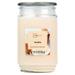 Mainstays Vanilla Scented Single-Wick Large Glass Jar Candle 20 oz