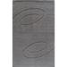 Momeni Abstract Modern Area Rugs Gray 3 3 X 5 3