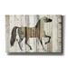 Epic Graffiti Dark Horse by Michael Mullan Canvas Wall Art 18 x12