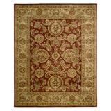 Nourison Hand-tufted Jaipur Cinnamon Wool Rug 3 9 x 5 9 4 x 6 Rectangle