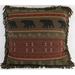 Carstens Bear Country Rustic Cabin Euro Pillow Cover 27 x 27