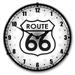 1102294 Route 66 clock - Made in USA