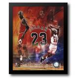 Michael Jordan 2011 Legends Composite 12x14 Framed Art Print