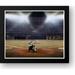 Hank Aaron 715th Home Run #133 14x12 Framed Art Print