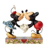 Jim Shore Disney Smooch For My Sweetie Mickey and Minnie Figurine 4013989 New