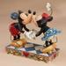 Jim Shore Disney Smooch For My Sweetie Mickey and Minnie Figurine 4013989 New