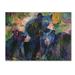 Trademark Fine Art Art Bearfamily Canvas Art by Richard Wallich