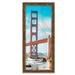 8x39 Frame Gold Picture Frame - Complete Modern Photo Frame Includes UV Acrylic Shatter Guard