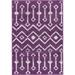 Unique Loom Mamounia Moroccan Trellis Rug Violet/Ivory 2 2 x 3 1 Rectangle Geometric Tribal Perfect For Living Room Bed Room Dining Room Office