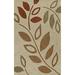 Dalyn Transitions Area Rug TR1 Tr1 Brown Leaves Branches 8 x 10 Rectangle