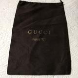 Gucci Bags | Gucci Firenze 1921 Designer Drawstring Dust Bag | Color: Brown | Size: 7 5w X12l