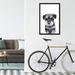 East Urban Home Miniature Schnauzer Puppy by Watercolor Luv - Painting Print Canvas/Metal in Black/White | 40 H x 26 W x 1.5 D in | Wayfair