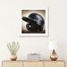 East Urban Home Baseball Helmet by Saint & Sailor Studios - Photographic Print Paper in Blue/Brown | 24 H x 24 W x 1 D in | Wayfair