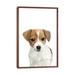 East Urban Home Jack Russell Terrier Puppy by Watercolor Luv - Painting Print Canvas in Brown | 26 H x 18 W x 1.5 D in | Wayfair