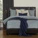 Siscovers Mixology Velvet Bed Cap Comforter Set w/ Sewn Corners Polyester/Polyfill/Velvet in Gray | California King | Wayfair PADU-XBFCK6_M1