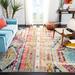 Blue/Orange 108 x 0.31 in Indoor Area Rug - Bungalow Rose Wooler Southwestern Area Rug | 108 W x 0.31 D in | Wayfair