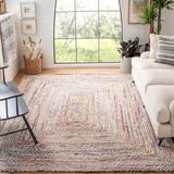 Brown 96 x 0.31 in Area Rug - Langley Street® Herzig Hand-Woven Flatweave Multicolor Area Rug Cotton/Jute & Sisal | 96 W x 0.31 D in | Wayfair