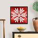 The Holiday Aisle® Nordic Snowflake II - Painting Print on Canvas Canvas | 22 H x 22 W x 1.75 D in | Wayfair 406E2BFC09EE432C97C6E93592359788