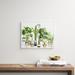 Dakota Fields 'Boho Plant Scene w/ Cacti & Succulents in Pots' Watercolor Painting Print Wood in Brown | 10 H x 15 W x 0.5 D in | Wayfair