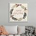 The Holiday Aisle® Rustic Christmas III by Grace Popp - Textual Art Print on Canvas in Brown | 38 H x 38 W x 1.75 D in | Wayfair