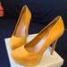 Jessica Simpson Shoes | Jessica Simpson Waldo Platform Suede Pump- 9 | Color: Yellow | Size: 9