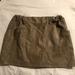 Zara Skirts | Mini Leather Zara Skirt | Color: Tan | Size: Xl