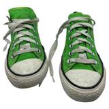 Converse Shoes | Converse Sneakers White Green Men's Size 5 | Color: Green/White | Size: 5