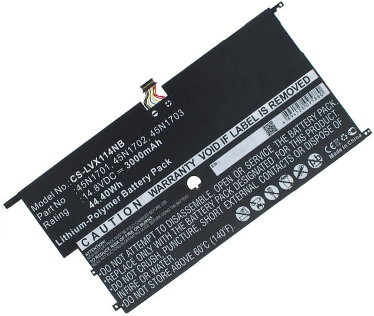 AGI Akku für Lenovo 00HW002 Li-Pol 14,8 Volt 3000 mAh schwarz Image