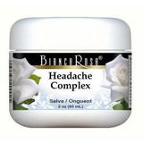 Bianca Rosa Headache Complex - Hand and Body Salve Ointment - Feverfew and White Willow Bark (2 oz 2-Pack Zin: 512942)