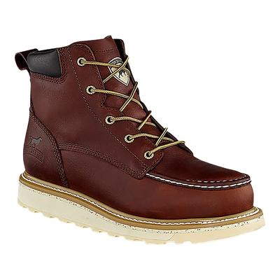 Irish Setter Ashby Aluminum Safety Toe Work Boots Leather Men's, Brown SKU - 810202