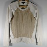 J. Crew Sweaters | J. Crew Beige/ Tan Wool Long Slv Sweater Sz Xs | Color: Cream/Tan | Size: Xs