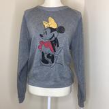 Disney Tops | Disney Minnie Mouse Sweatshirt | Color: Gray/Red | Size: Various
