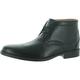 Clarks Men's Whiddon Mid Oxford Boot, Black Leather, 10 UK