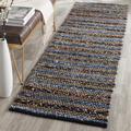 Blue 27 x 0.5 in Area Rug - Breakwater Bay Doleman Handwoven Flatweave Multicolor Area Rug Cotton/Jute & Sisal | 27 W x 0.5 D in | Wayfair