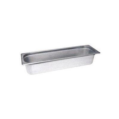 Winco SPJLHCS Half Long Size Stainless Steel Solid Steam Table Pan Cover