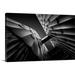 The Twillery Co.® Straub 'Black Waves' by Jef Van Den Houte Photographic Print in White | 24 H x 36 W x 1.5 D in | Wayfair