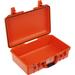 Pelican 1485AirNF Hard Carry Case with Liner, No Foam (Orange) 014850-0011-150