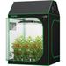 VIVOSUN Roof Cube Indoor Grow Tent, Metal in Black | 72 H x 48 D in | Wayfair X002AEU9BZ