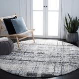 Gray/White 79 x 1.97 in Indoor Area Rug - 17 Stories Kaylum Abstract Ivory/Gray Area Rug | 79 W x 1.97 D in | Wayfair