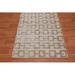 White 3 x 0.75 in Area Rug - Oriental Rug of Houston Handmade Tufted Beige Rug | 3 W x 0.75 D in | Wayfair ORH9613