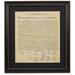 Alcott Hill® Declaration of Independence - Picture Frame Textual Art Print on Paper in Black | 21.5 H x 19 W x 0.75 D in | Wayfair