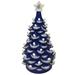 Blue/White Kansas Jayhawks 14'' Ceramic Tree