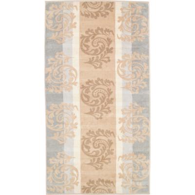 Cawö - Cawö Handtücher Noblesse Cashmere Jacquard 1057 sand - 33 1 ct Weiss