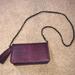 Zara Bags | Faux Leather Zara Clutch/Crossbody Bag | Color: Purple/Red | Size: Os